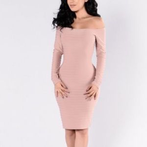 NWT Fashion Nova off shoulder dress